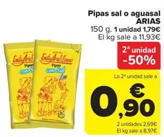Arias - Pipas Sal O Aguasal