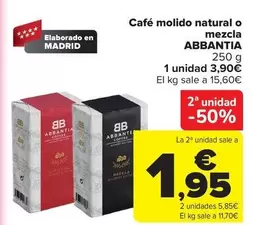 Abrantia - Cafe Molido Natural O Mezcla