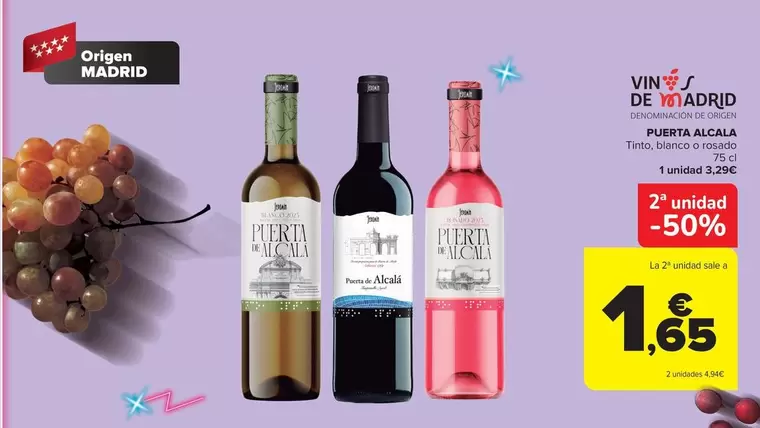 Puerta De Alcalá - Tinto, Blanco O Rosado