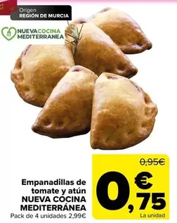 Nueva Cocina Mediterranea - Empanadillas De Tomate Y Atun