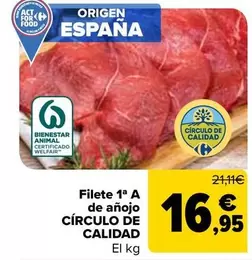 Círculo De Calidad - Filete 1ª A De Añojo