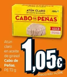 Cabo De Peñas - Atún Claro En Aceite De Girasol
