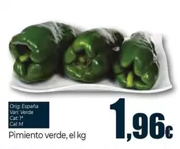 Pimiento Verde