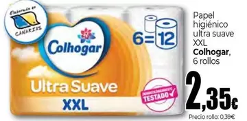Colhogar - Papel Higiénico Ultra Suave Xxl