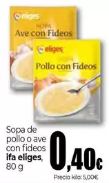 Ifa Eliges - Sopa De Pollo O Ave Con Fideos