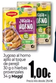 Maggi - Jugoso Al Horno Ajillo Al Toque De Perejil O Hierbas Provenzales