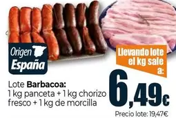 Lote Barbacoa