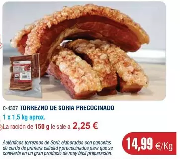 Torrezno De Soria Precocinado