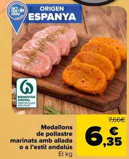 Medallones De Pollo Marinados Al Ajillo O Al Estilo Andaluz