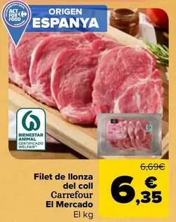 Carrefour El Mercado - Filete De Cabeza De Lomo 