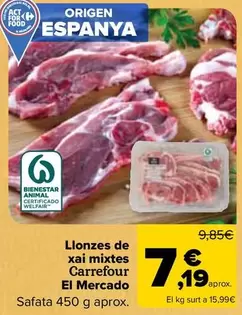 Carrefour El Mercado - Chuletas De Cordero Mixtas