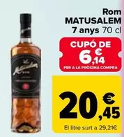 Matusalem - Ron 7 Anos