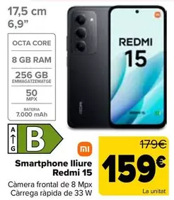 Xiaomi - Smartphone Libre Redmi 15