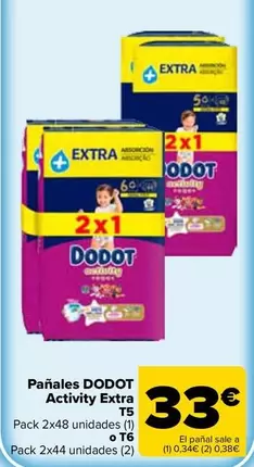 Dodot - Pañales Activity Extra