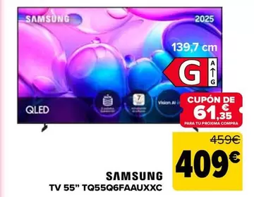 Samsung - TV 55" TQ55Q6FAAUXXC