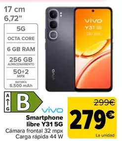 Vivó - Smartphone Libre Y31 5g