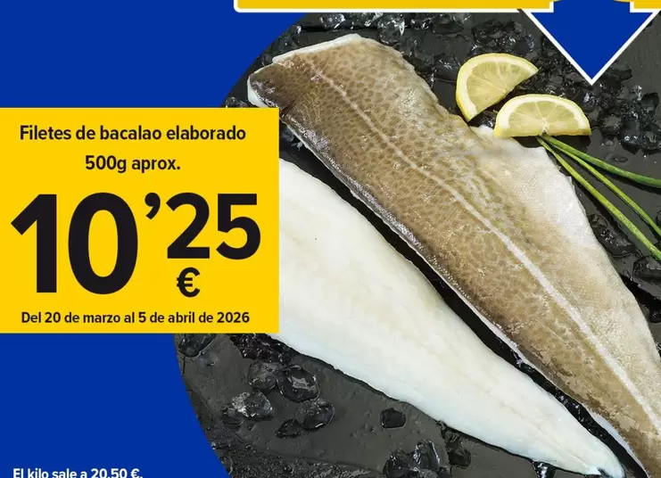 Abril - Filetes De Bacalao Elaborado