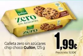 Gullón - Galetta Zero Sin Azucares Chip Choco