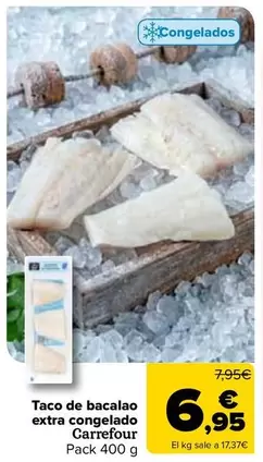 Carrefour - Taco De Bacalao Extra Congelado 