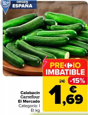 Carrefour El Mercado - Calabacin