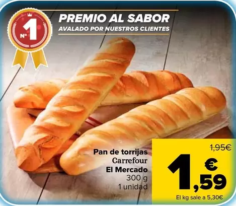 Carrefour El Mercado - Pan De Torrijas 
