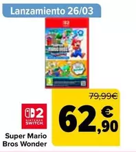 Nintendo SWITCH - Super Mario Bros Wonder