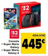 Nintendo SWITCH - Consola + Super Mario Galaxy + Super Mario Galaxy 2