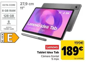 Lenovo - Tablet Idea Tab