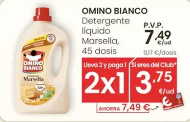 Omino Bianco - Detergente Liquido Marsella