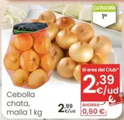 Cebolla Chata, Malla 1 Kg