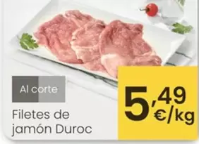 Filetes De Jamon Duroc