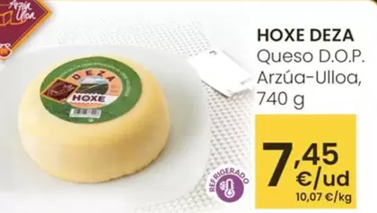 Hoxe Deza - Queso D.O.P. Arzua-Ulloa