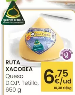 Ruta Xacobea - Queso D.O.P. Tetilla