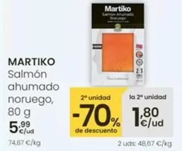 Martiko - Salmon Ahumado Noruego