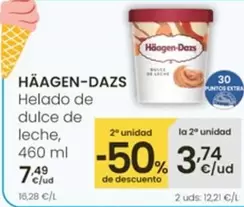 Häagen-Dazs - Helado De Dulce De Leche, 460 Ml