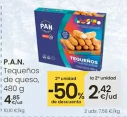 P.A.N. - Tequenos De Queso, 480 G