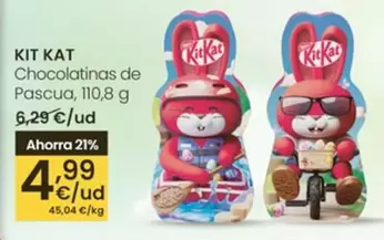 Kit Kat - Chocolatinas De Pascua, 110,8 G