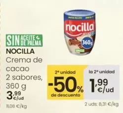 Nocilla - Crema De Cacao 2 Sabores