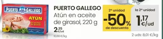 Puerto Gallego - Atun En Aceite De Girasol