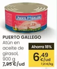 Puerto Gallego - Atun En Aceite De Girasol