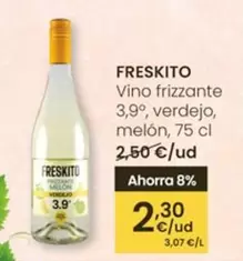 Freskito - Vino Frizzante 3,9, Verdejo, Melon