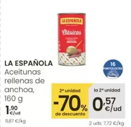 La Española - Aceitunas Rellenas De Anchoa