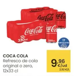 Coca-Cola - Refresco De Cola Original O Zero