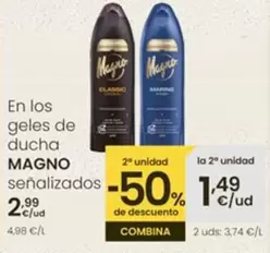Magno - En Los Geles De Ducha