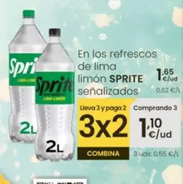 Sprite - En Los Refrescos De Lima Limon Senalizados
