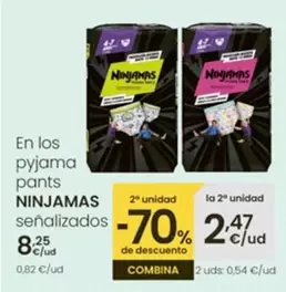 Ninjamas - En Los Pyjama Pants Senalizados