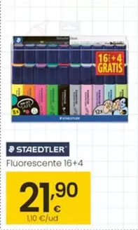 Staedtler - Fluorescente 16 + 4