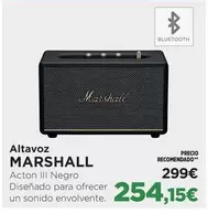 US Marshall - Altavoz
