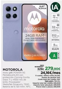 Motorola - Moto G86 Power