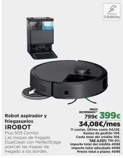 Irobot - Robot Aspirador Y Friegasuelos
